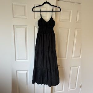 WAYF Wisteria Tiered Midi Sundress